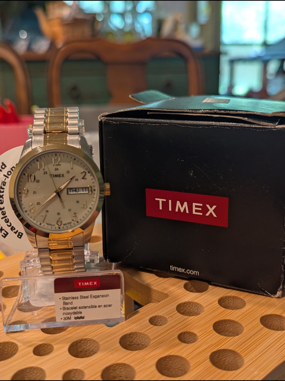 Timex Two-Tone Stainless Steel Men's Watch - Gold & Silver